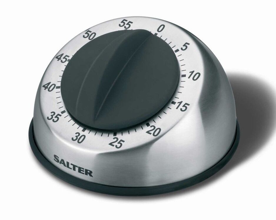 Salter Kitchen Timer Mechanical Stainless Steel only £14.99