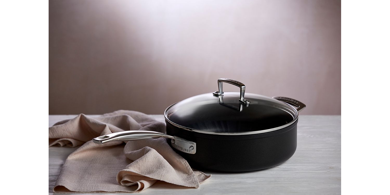 Le Creuset Toughened NonStick Saute pan with Lid 26cm only £179.10