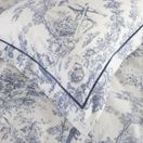 The Lyndon Company Curtains Toile De Jouy Blue additional 2