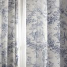 The Lyndon Company Curtains Toile De Jouy Blue additional 1