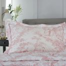 The Lyndon Company PIllowcase Toile De Jouy Pink additional 3
