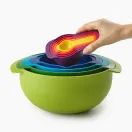 Joseph Joseph Nest9 Plus Multi Coloured Bowl Set 40031 additional 3
