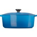 Le Creuset Cast Iron Oval Casserole 31cm Marseille Blue additional 3