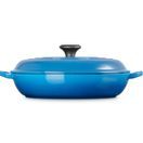 Le Creuset Cast Iron Shallow Casserole 30cm Marseille Blue additional 3
