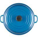Le Creuset Cast Iron Shallow Casserole 30cm Marseille Blue additional 4