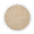 Creative Tops Naturals Pack Of 4 Hessian and Pom Pom Edge Tablemats or Coasters additional 2