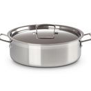 Le Creuset 3ply Stainless Steel Sauteuse Pan &amp; Lid 28cm additional 1