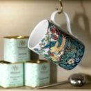 Morris &amp; Co Strawberry Thief Indigo Fine Bone China Mug additional 3