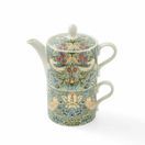 Spode Morris &amp; Co Strawberry Thief Tea For One additional 1