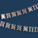 King Charles III Union Jack Bunting 3mtr additional 1
