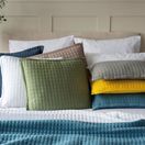 Belledorm Crompton Quilted Filled Cushion 40x50cm additional 1