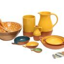 Dexam Sintra Glazed Terracotta Fish Tapas Dishes Set of 3 additional 3