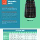 Tavistock College Grey Tartan Pleated Skirt additional 3