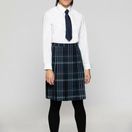 Tavistock College Grey Tartan Pleated Skirt additional 2
