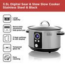 Black &amp; Decker Digital Slow Cooker 3.5ltr BXSC16044GB additional 9