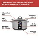 Black &amp; Decker Digital Slow Cooker 3.5ltr BXSC16044GB additional 8