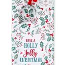 Cooksmart Christmas Jolly Holly Tea Towel &amp; Cutter Set additional 2