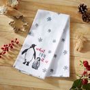 Cooksmart Christmas Oh What Fun Tea Towel &amp; Cutter Set additional 1