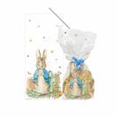 Creative Party Peter Rabbit Cello Treat Bag with Twist Ties (20) additional 1