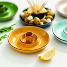 Dexam Sintra Glazed Terracotta Olive Dish Ochre additional 2