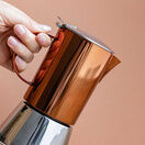 La Cafetière Copper Stovetop 4 Cup Espresso Maker additional 3