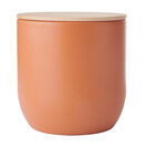 Idilica Medium Kitchen Canister with Beechwood Lid Terracotta additional 1