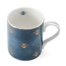 KitchenCraft Mikasa Bees Straight Sided Porcelain Mug additional 2