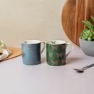 KitchenCraft Mikasa Butterflies Straight Sided Porcelain Mug additional 4