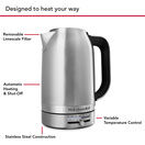 KitchenAid Variable Temperature Kettle 1.7ltr Stainless Steel additional 2