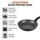 Tower Cerastone Forged Frying Pan 24cm T81232 additional 3