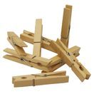 JVL Wooden Clothes Pegs 24 pack 19-240 additional 2