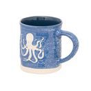 Siip Wax Resist Stoneware Blue Octopus Mug 400ml additional 2