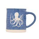 Siip Wax Resist Stoneware Blue Octopus Mug 400ml additional 1
