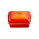 Le Creuset Stoneware Heritage Square Volcanic Dish with Lid 23cm additional 1