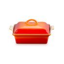 Le Creuset Stoneware Heritage Square Volcanic Dish with Lid 23cm additional 3