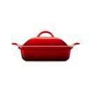 Le Creuset Stoneware Heritage Square Cerise Dish with Lid 23cm additional 4
