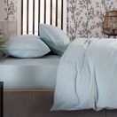 The Lyndon Company Fitted Sheets 200 Thread Count Duckegg additional 1