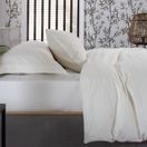 The Lyndon Company Fitted Sheet/Pillow Case 200 Thread Count Ecru additional 1