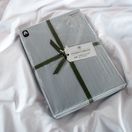 The Lyndon Company Fitted Sheets 200 Thread Count Powder Blue additional 2