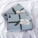 The Lyndon Company Fitted Sheets 200 Thread Count Powder Blue additional 3