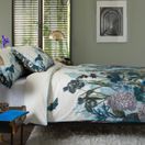 The Lyndon Company Tivoli Blue 180 Thread Count Cotton Digital Printed Duvet Cover additional 5