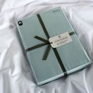 The Lyndon Company Duvet Cover Set 200 Thread Count Duckegg additional 3