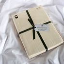 The Lyndon Company Duvet Cover Set 200 Thread Count Ecru additional 3