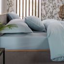 The Lyndon Company Duvet Cover Set 200 Thread Count Powder Blue additional 2