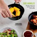 Tower Air Fryer Foldable Round Silicone Tray Pack of 2 additional 6