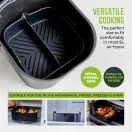 Tower Air Fryer Square Solid Tray With Divider additional 4