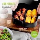 Tower Air Fryer Square Solid Tray With Divider additional 6