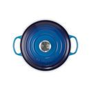 Le Creuset Classic Cast Iron Round Casserole 24cm Azure additional 5