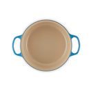 Le Creuset Classic Cast Iron Round Casserole 24cm Azure additional 4