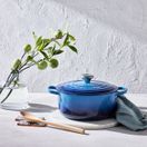 Le Creuset Classic Cast Iron Round Casserole 24cm Azure additional 6
